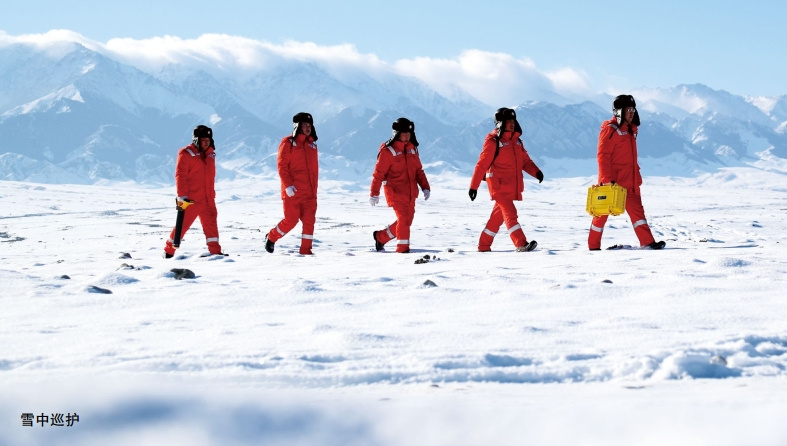 ���������e�O��(chu��ng  )�¹ܵ�Ѳ�o��ʽ ����ʯ����Ȼ��ݔ�Ͱ�ȫ